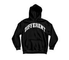 Load image into Gallery viewer, "Different" Hoodie Black
