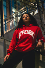 Load image into Gallery viewer, "Different" Hoodie Red
