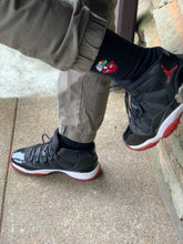 Load image into Gallery viewer, "iAM" Black Crew Sock
