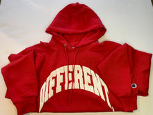 Load image into Gallery viewer, "Different" Hoodie Red
